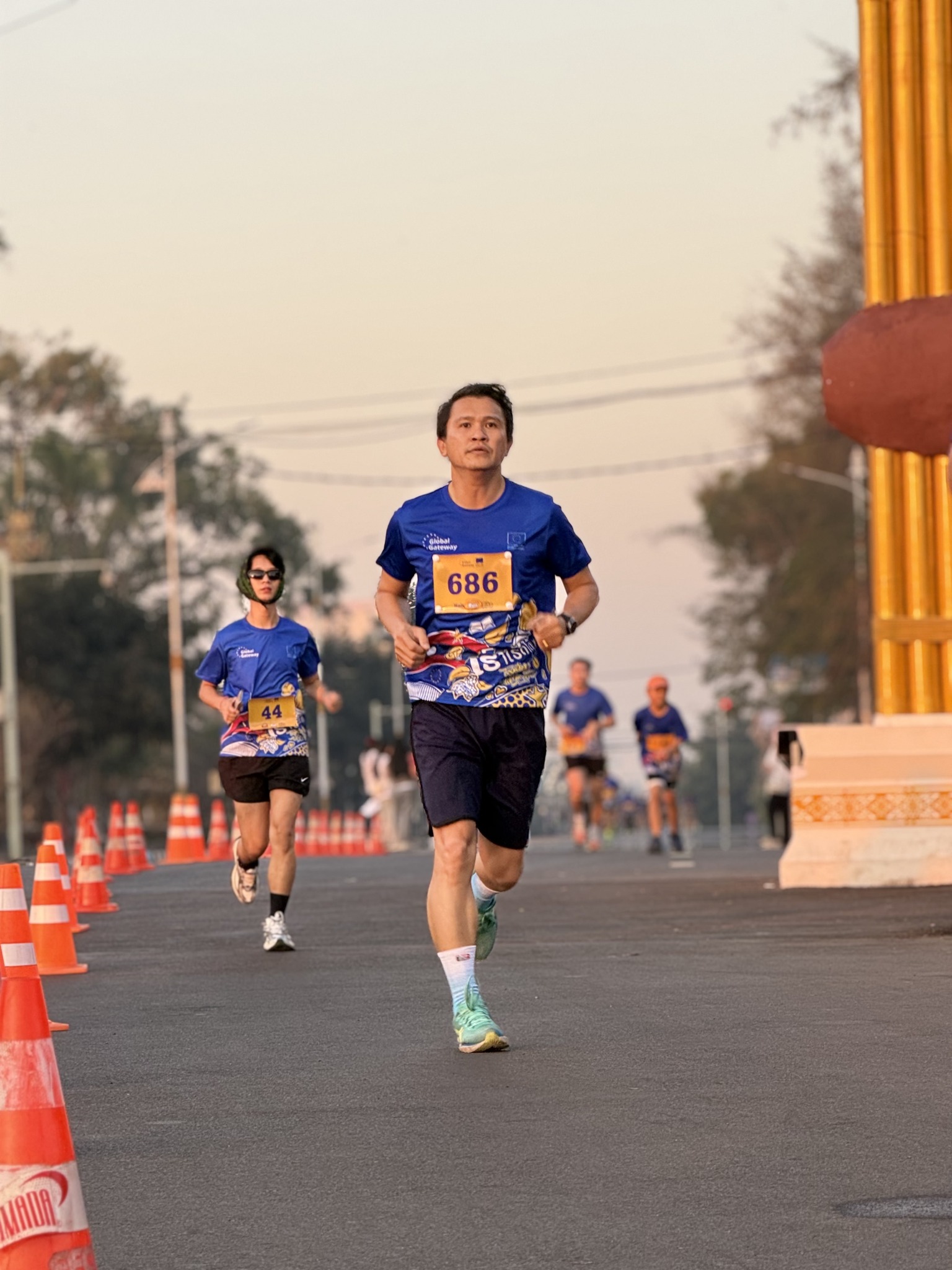 What makes Vientiane Marathon unique?